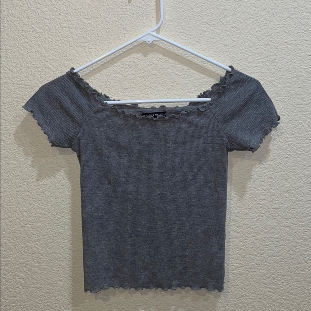 Brandy melville slightly off the shoulder top